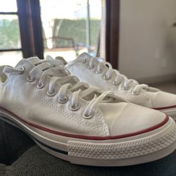 White Converse Shoes