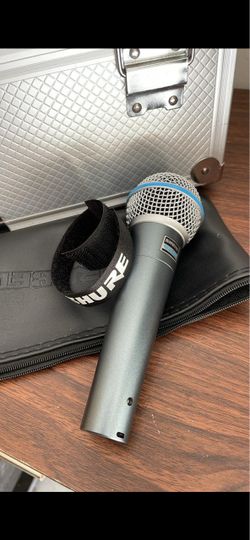 Never used SHURE beta professional beta 58a microphone