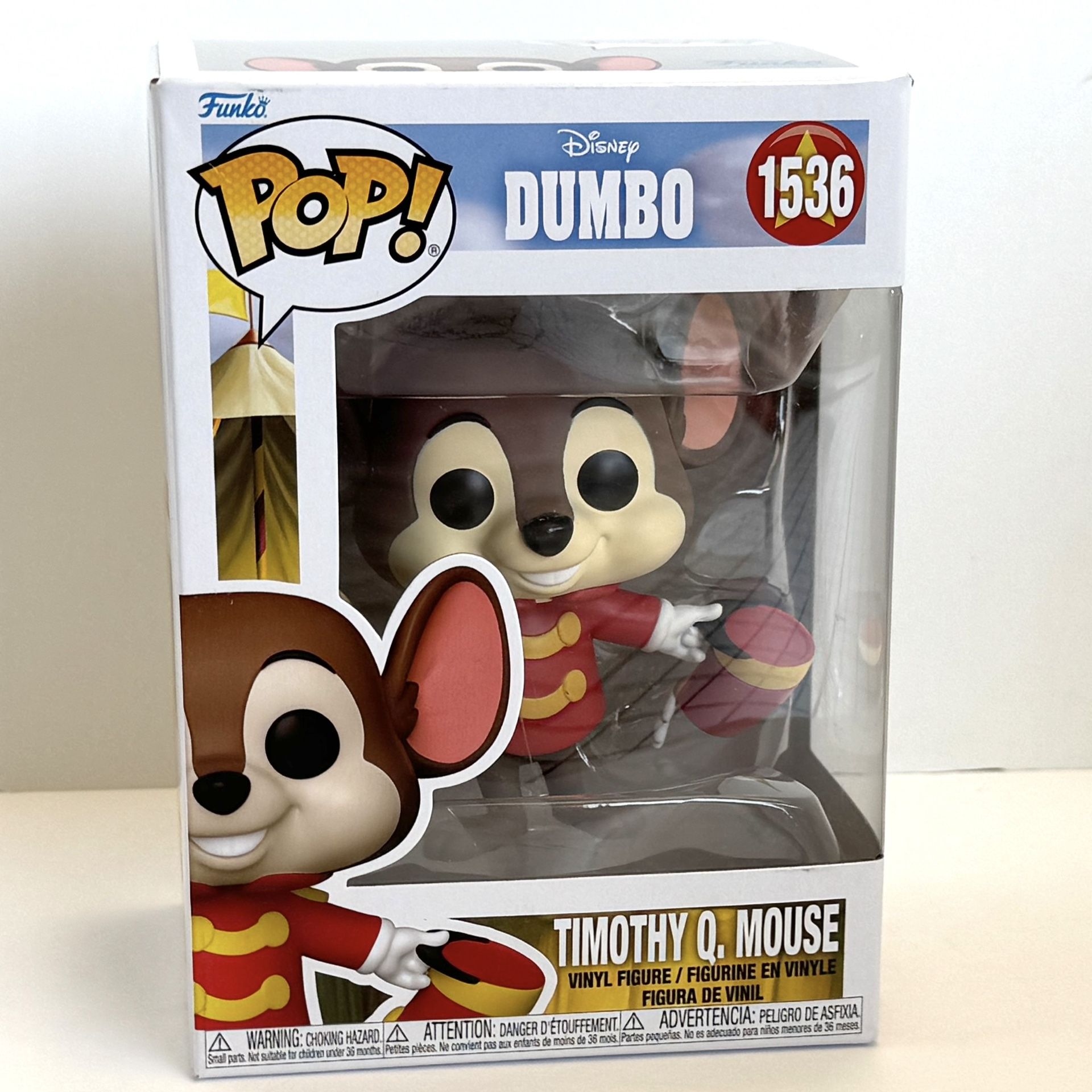 1536 Timothy Q Mouse Funko Pop Disney Dumbo NIB