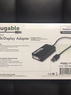 Plugable USB 3.0 Multi Display Adapter