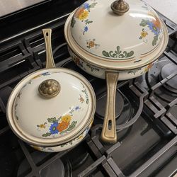 Floral Cooking Pans