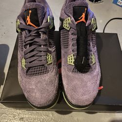 Jordan 4 Canyon Purple