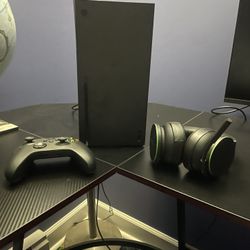 Xbox Series X with Controller & Wireless Headset