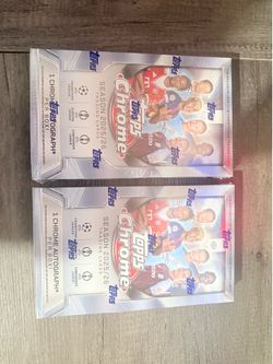 TOPPS UEFA SOCCER HOBBY BOX 2X