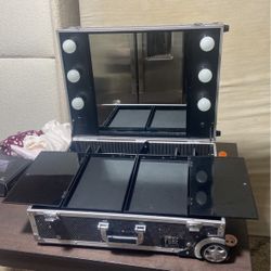 Pure Cosmetics Rolling Travel Case 