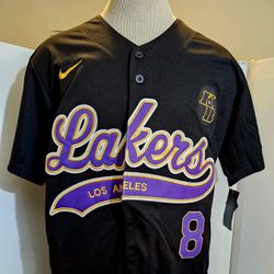 Los Angeles Lakers Kobe Baseball Jersey 