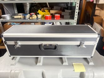 Aluminum Hard Storage Case w/ Foam Lining (27x8x8.5")