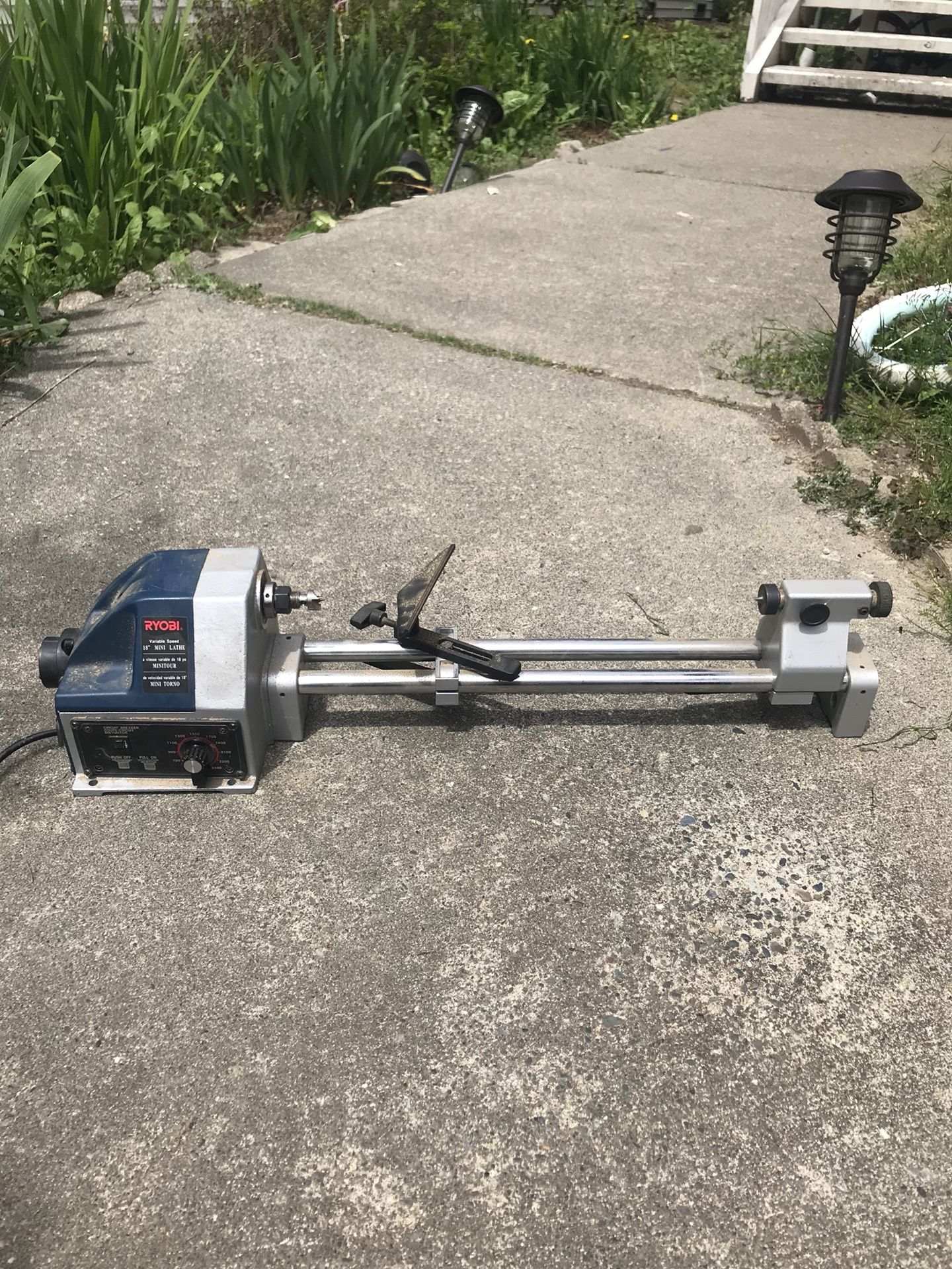 Lathe (Ryobi 18” mini lathe)