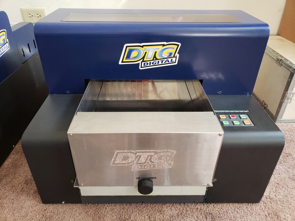 Kiosk 2 DTG Direct To Garment T Shirt Textile Printer Screen Printing