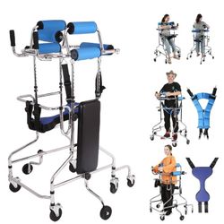 HEMIPLEGIA ADULT REHABILITATION WALKER ADJUSTABLE STANDING AID 