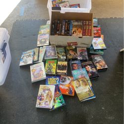 VHS And DVDs