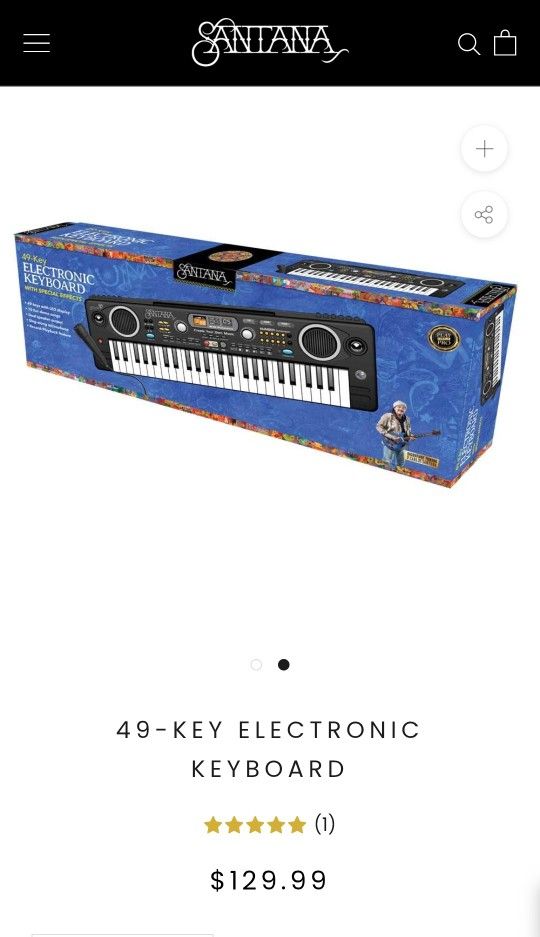 49-KEY ELECTRONIC KEYBOARD by Santana BRAND NEW