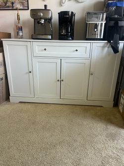 Wire Sideboard Cabinet and Drawers