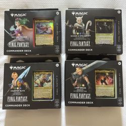Magic Final Fantasy Commander Deck 