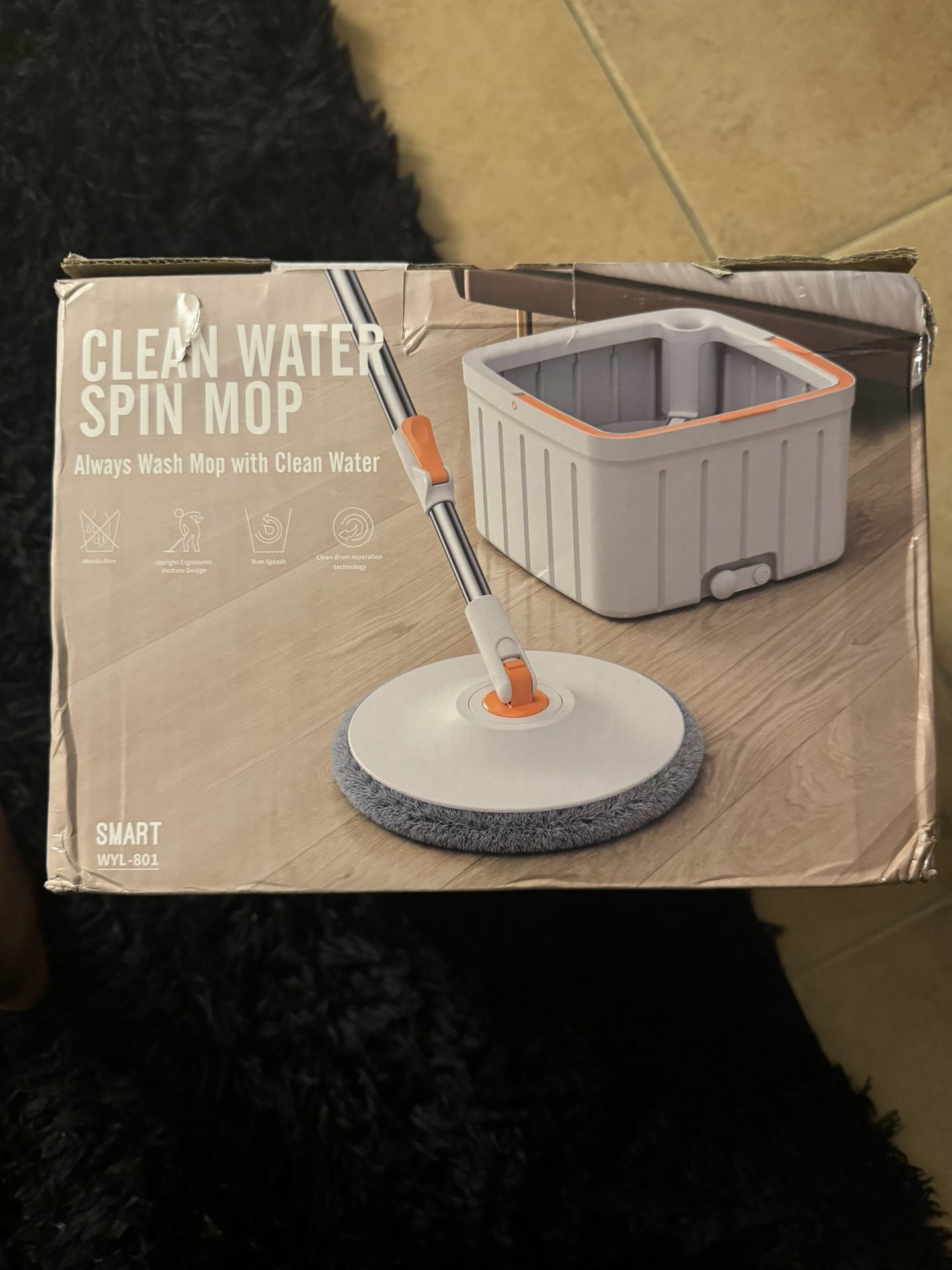 Clean Water Spin Mop