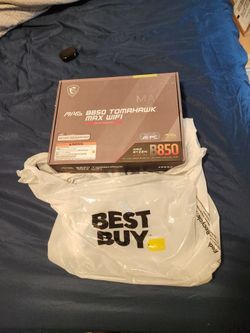 MSI MAG B850 Tomahawk Max WiFi AM5 Motherboard - Brand New Sealed