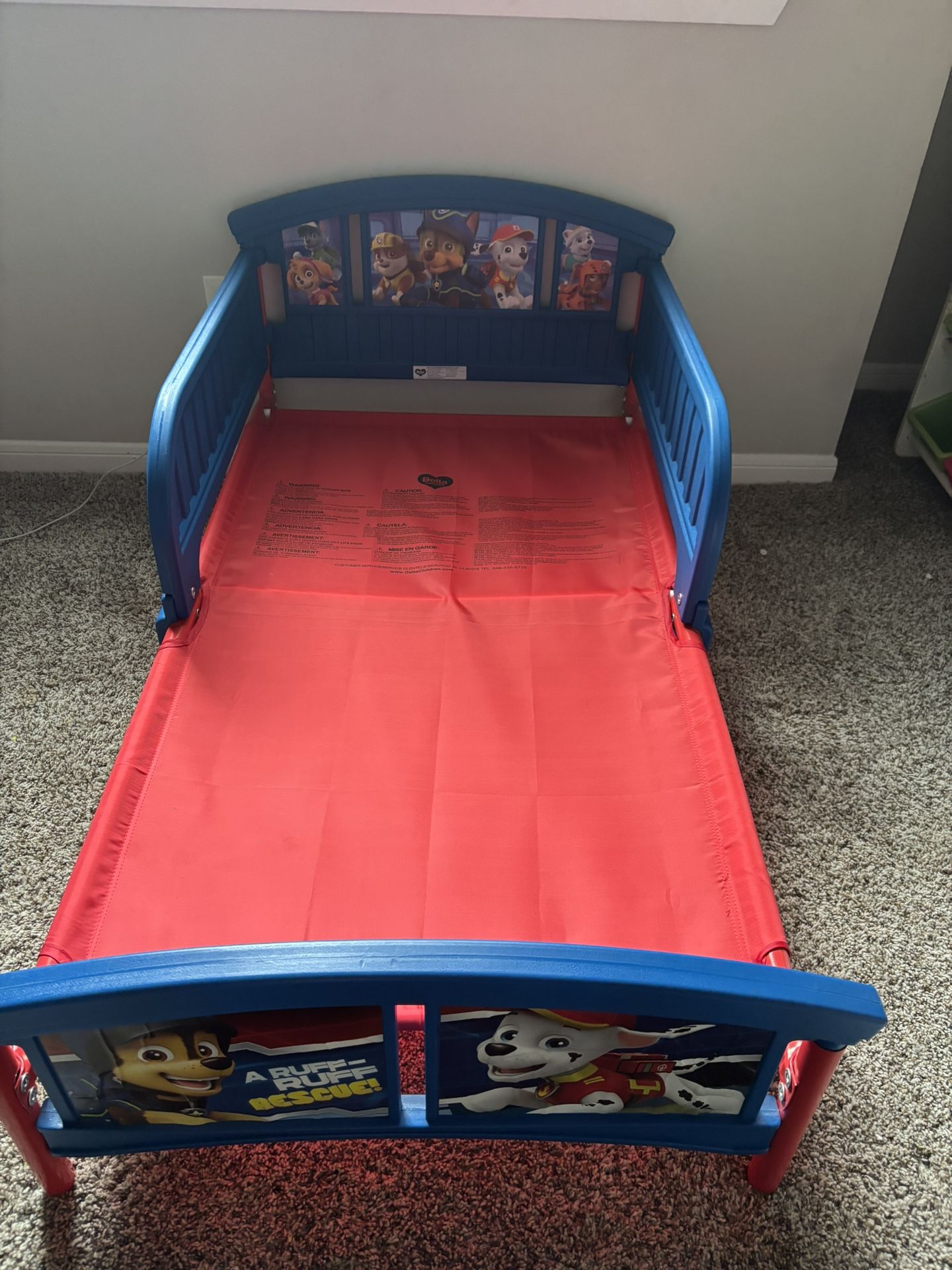 Toddler Bed Paw Patrol 