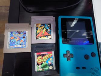 Gameboy Color With 3 Games 