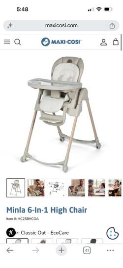 Maxi-Cosi Minla 6-In-1 High Chair
