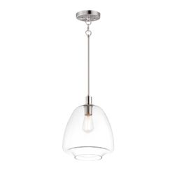 Maxim Lighting 11116CLSN Pendant Light, Satin Nickel