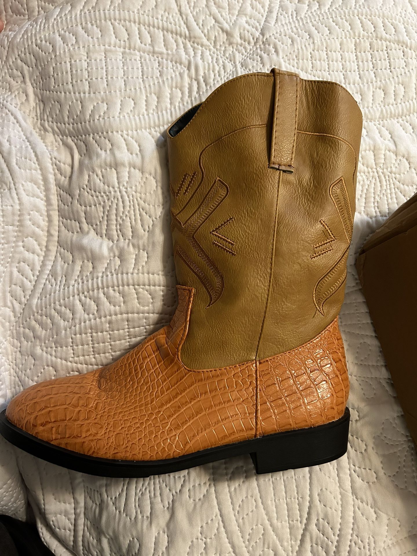 Men Cowboy Boots 