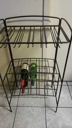 Wine rack metal