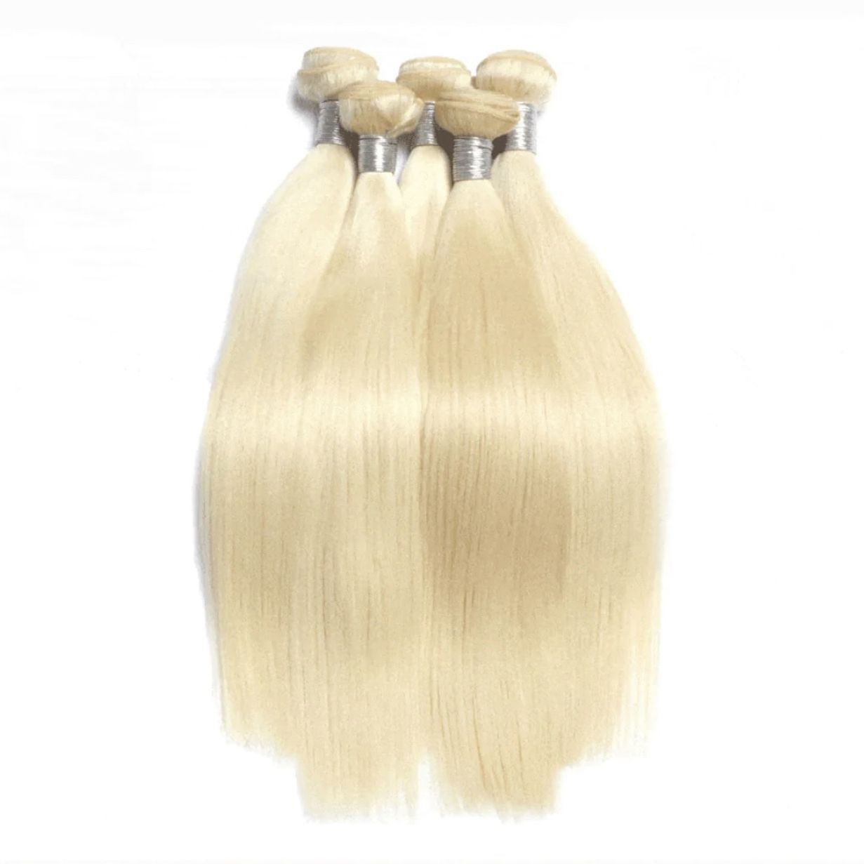 BLONDE STRAIGHT HAIR BUNDLE - 100% HUMAN VIRGIN HAIR