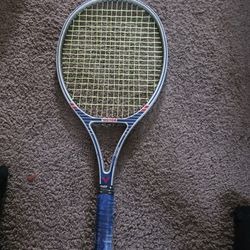 vintage victor vct-405 graphite fiber tennis racquet