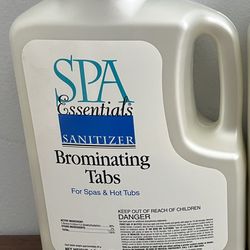 Spa Essentials Sanitizer Brominating Tablets 4.5lbs Each )  Spa And Hot Tubs New
