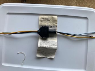 Atwood (7648-7) 12V/24V 3-Wire Trolling Motor Connectors, 10 Gauge