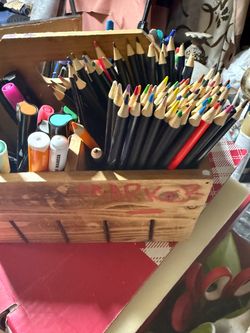 Colors , markers and pencils a lot of colors
