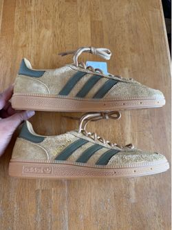 New Adidas handball Spezial golden beige focus Olive shoes Men’s 9
