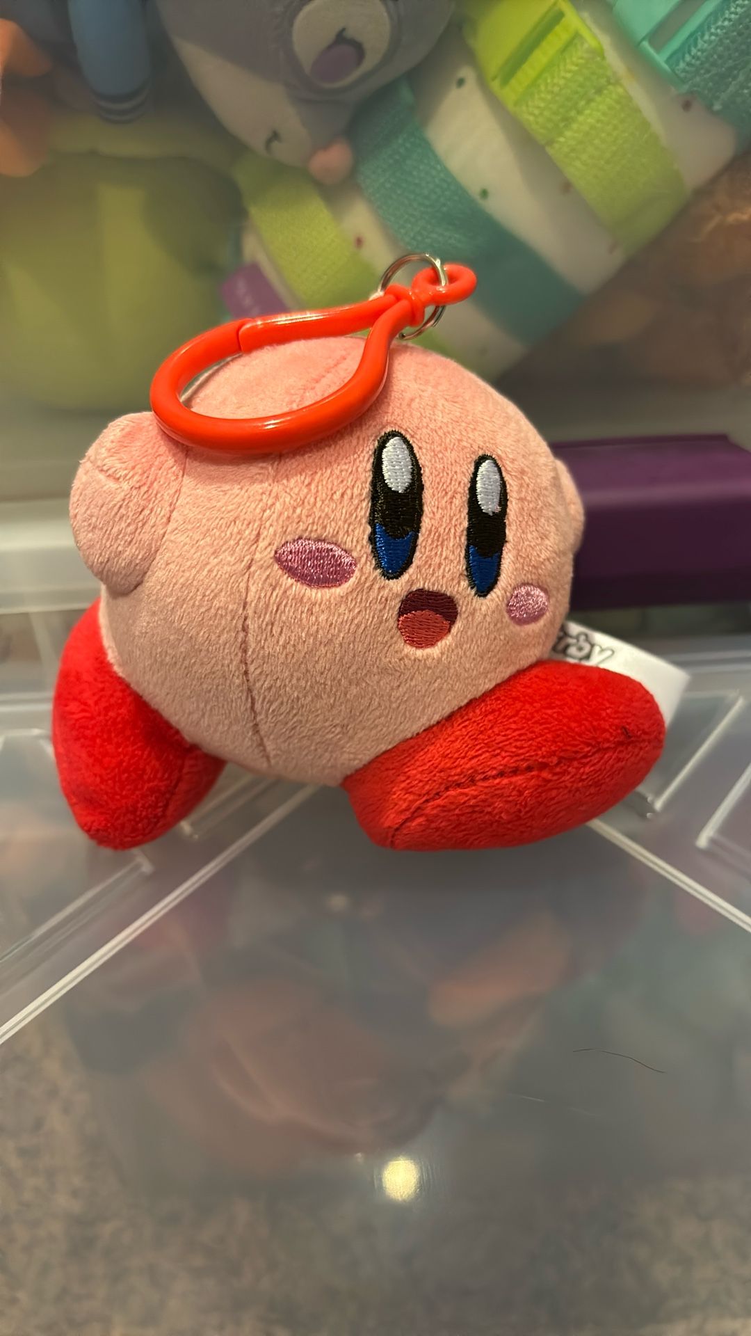 4” Kirby Keychain Stuffed Animal