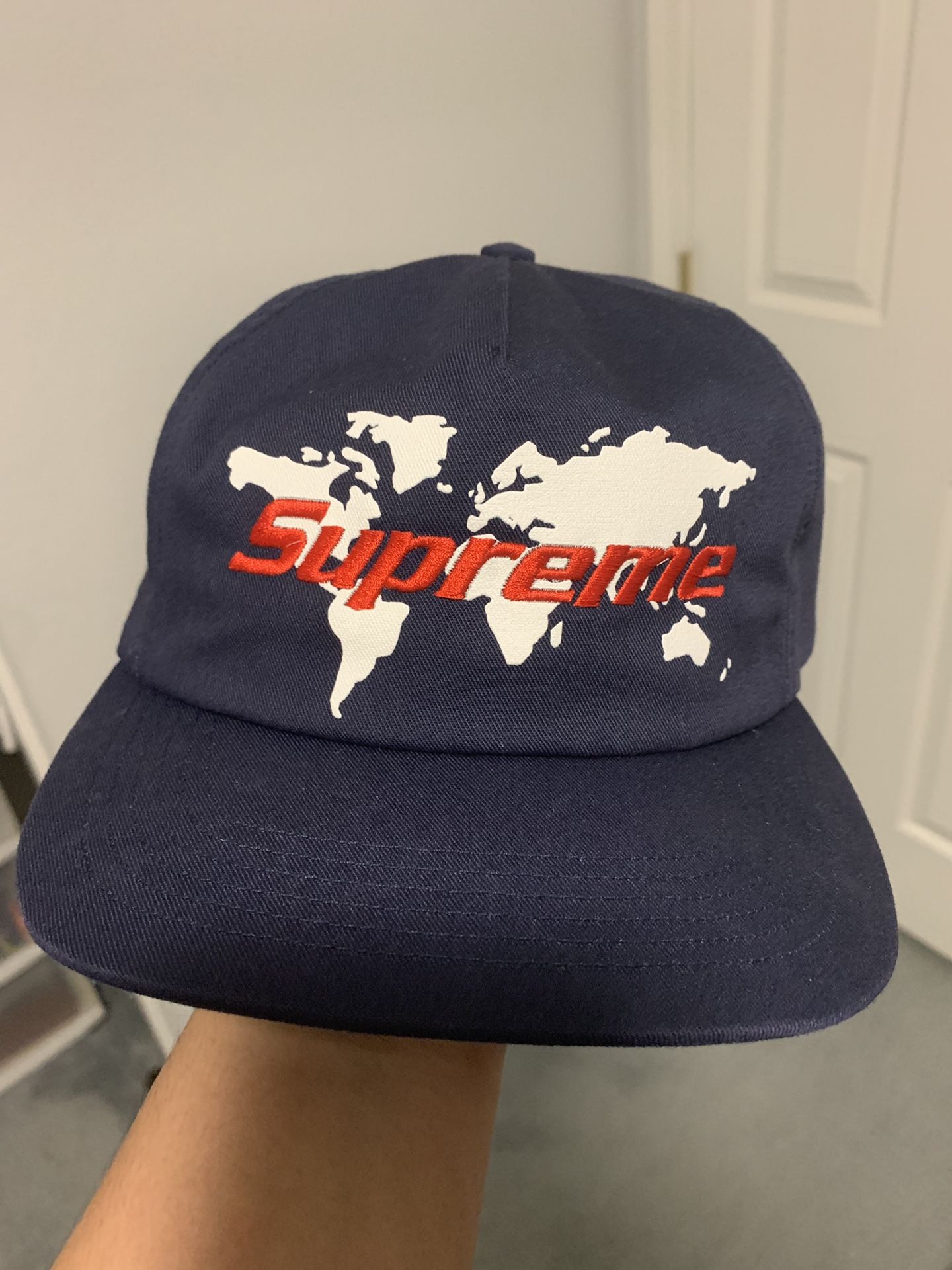 Supreme World 5 Panel hat