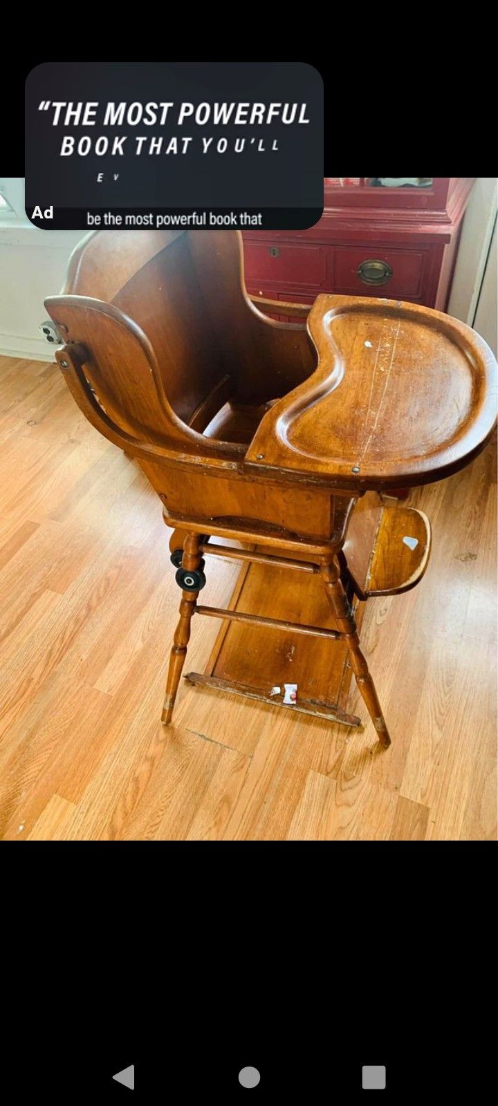 Antique High Chair 