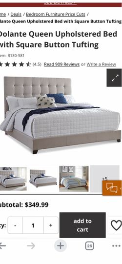 Queen bed frame