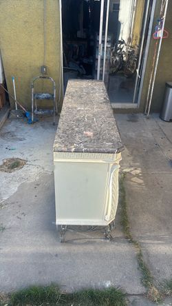 Marble dresser