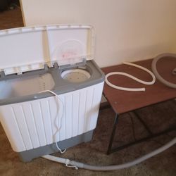 Portable washer and dryer, stand included. for Sale in Harrisburg, PA -  OfferUp