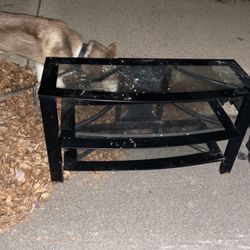 Glass Tv Stand 