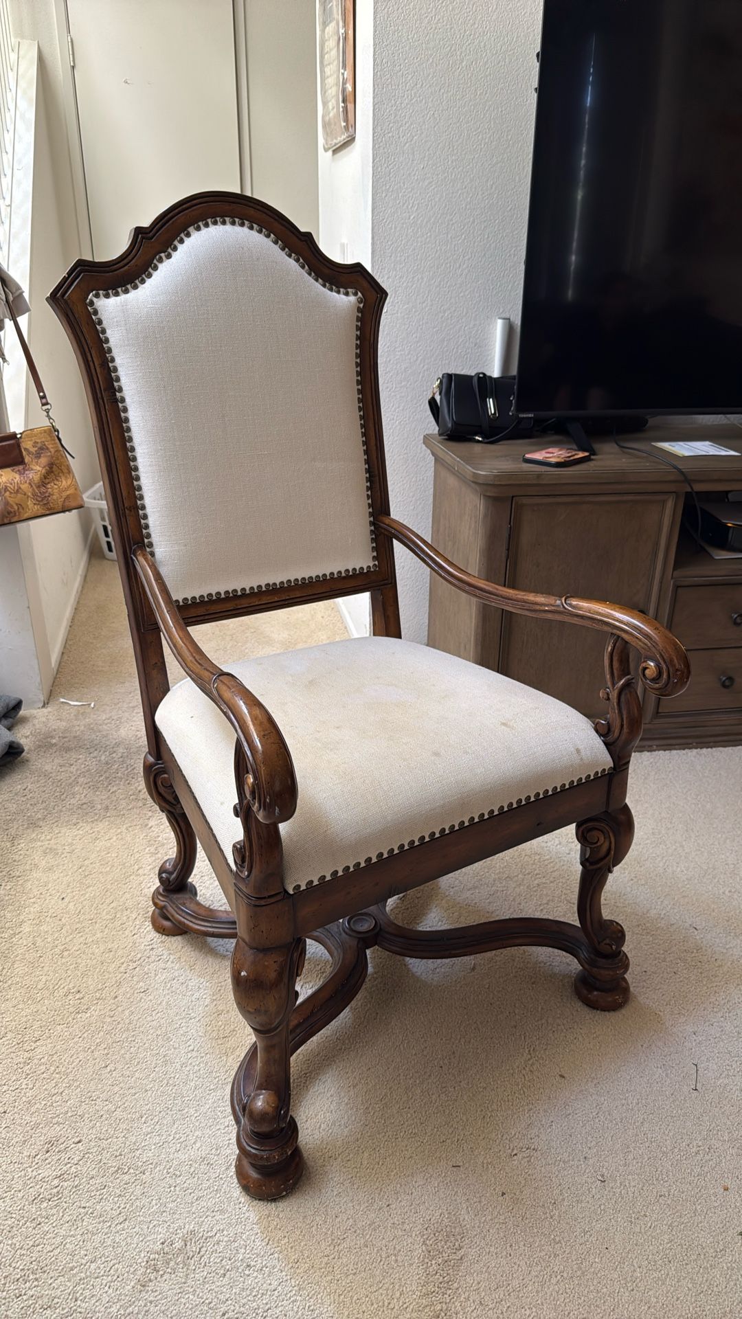 Two Dining Table Chairs