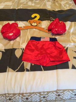 Build a bear boxing outfit