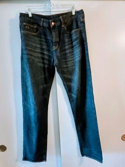 Size 33 Armani Exchange men's straight leg jeans