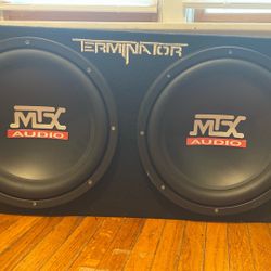 Mtx Terminators And Rockville Amp Db14