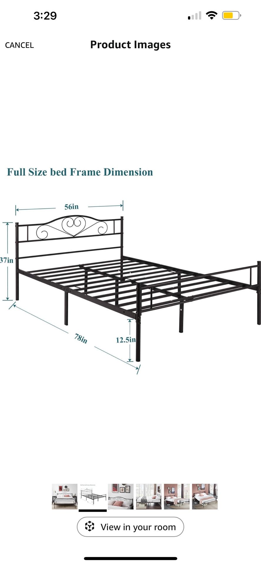 QUEEN BED FRAME