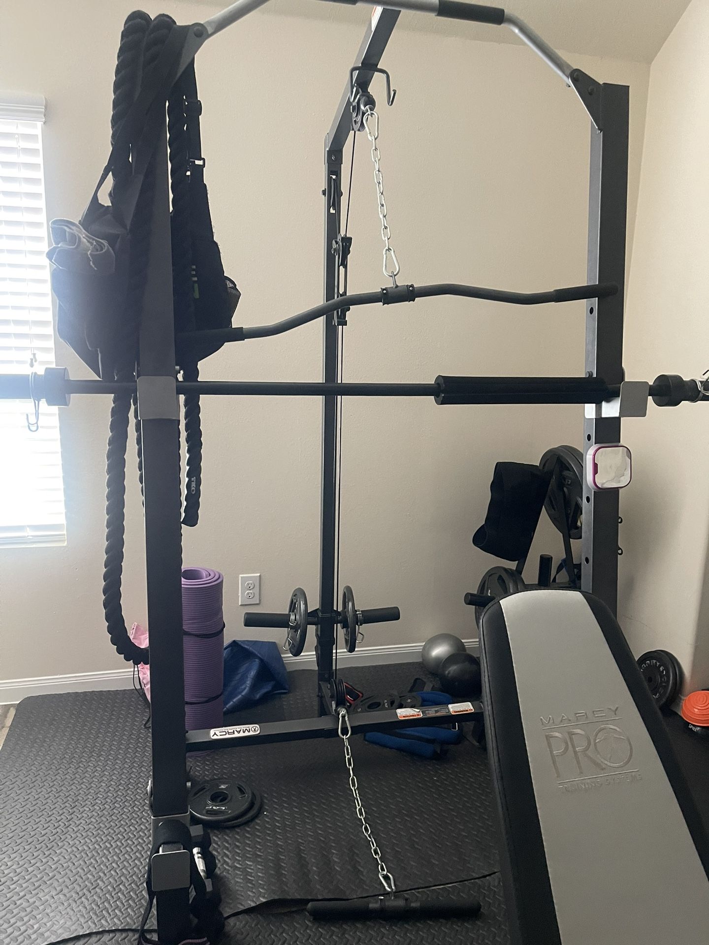Marcy Pro Gym Set And Weights