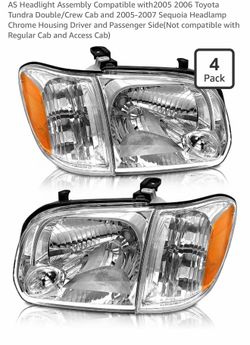 05-06 Toyota tundra headlights or 05-07 Toyota sequoia