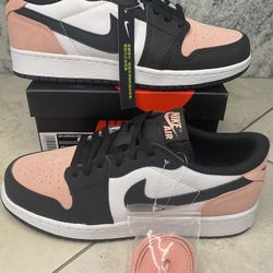 Jordan 1 Retro Low Bleached Coral Size 6.5 Y