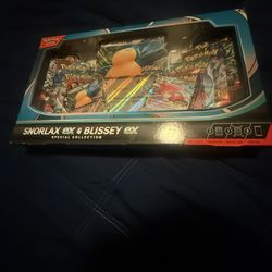 Pokémon TCG Snorlax EX & Blissey Ex Special Collection Box