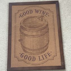 Good Wine Cork Board Decoration