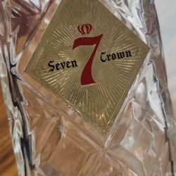Old CROWN 7 Decanter